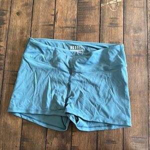 Nobull low rise 2” short teal